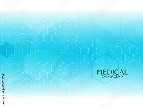 Abstract medical research concept scientific background