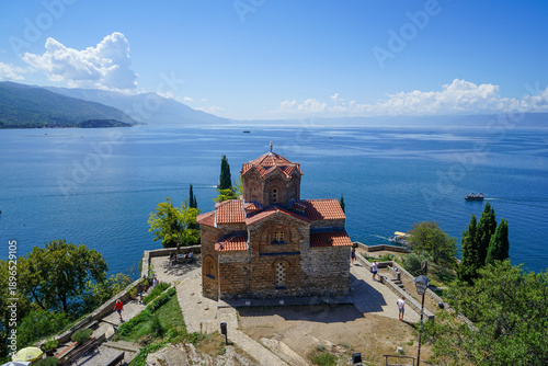Church of St. John at Kaneo in Ohrid, North Macedonia – Iconic Orthodox Church on a Cliff Above Lake Ohrid, UNESCO World Heritage Travel Landmark