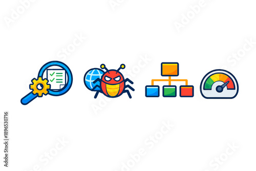 Tools for web development and optimization including search, bug tracking, site mapping, and performance monitoring