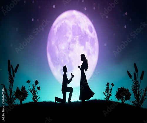 Proposal by the moon
