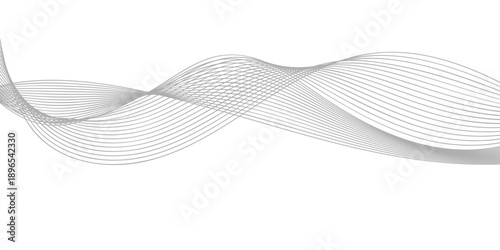 An artistic blue vector illustration featuring abstract digital waves and flowing lines in a motion-filled wallpaper design