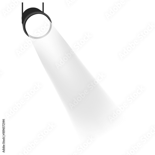 Φωτογραφία Angled Stage Spotlight PNG Transparent Background | Professional Studio Light Be