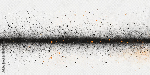 Abstract texture of wet raindrops and clean water droplets forming a liquid pattern on a gray window glass surface against a blurred blue sky