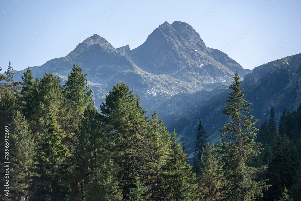 Fototapeta premium Rila Mountain near Malyovitsa peak, Bulgaria
