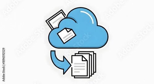 Cloud Storage Data Transfer Documents Files.