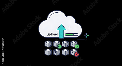 Cloud Storage Uploading Data to Server.