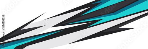 Vector car sticker wrap design. Graphic abstract line racing background kit design for vehicles, race cars, rallies, adventures, and liveries.