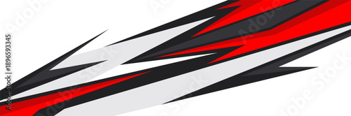 Vector car sticker wrap design. Graphic abstract line racing background kit design for vehicles, race cars, rallies, adventures, and liveries.