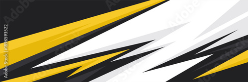 Vector car sticker wrap design. Graphic abstract line racing background kit design for vehicles, race cars, rallies, adventures, and liveries.