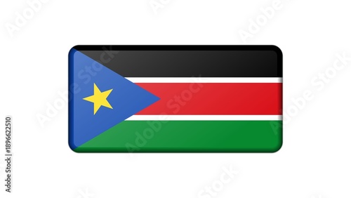 Free Download Republic of South Sudan national flag isolated on white background.
 - GFXLoad