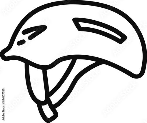 Simple Bike Helmet Design