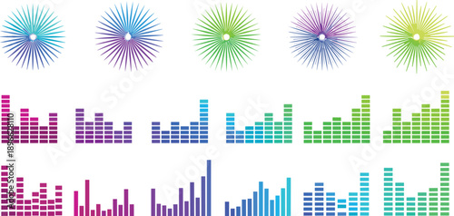 A collection of diverse speech bubbles and emotive icons displayed in a grid layout on a clean background from a straightforward viewpoint