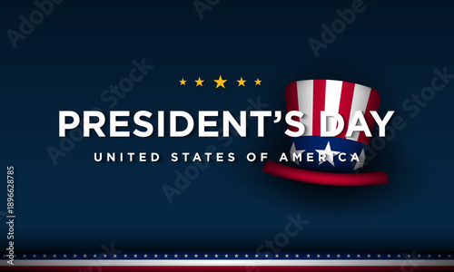 President's Day United States Of America Design Background