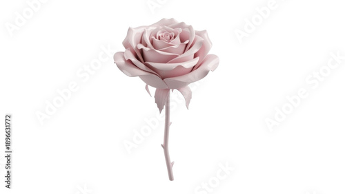 Elegant Pink Rose Blossom
