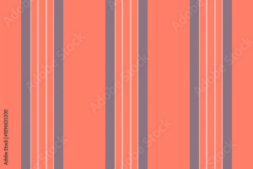 Aorder background lines vector, production seamless fabric vertical. Pndless textile stripe texture pattern in red and cyan colors.