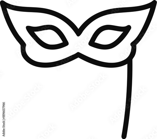 Simple Mask Design Element