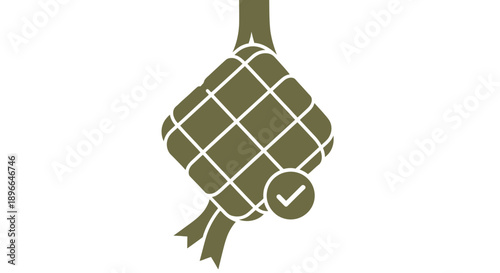 Green check mark checkmark symbol icon.