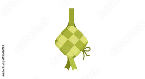 Ketupat woven rice Dumpling.