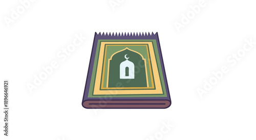 Islamic Prayer Book Cover Design.