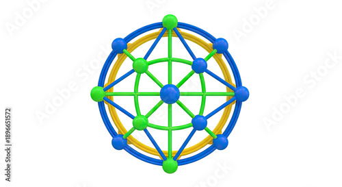 Abstract Geometric Structure with Spheres