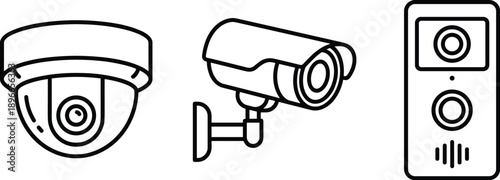 CCTV-ready vector illustration