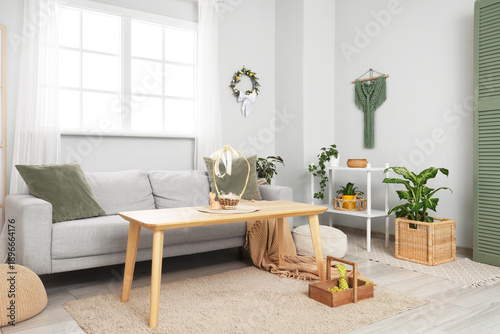 Interior of living room wit...