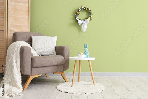 Interior of living room wit...