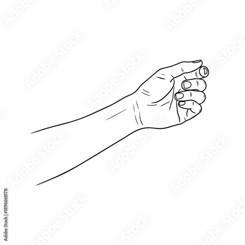 Right Hand Holding An Object