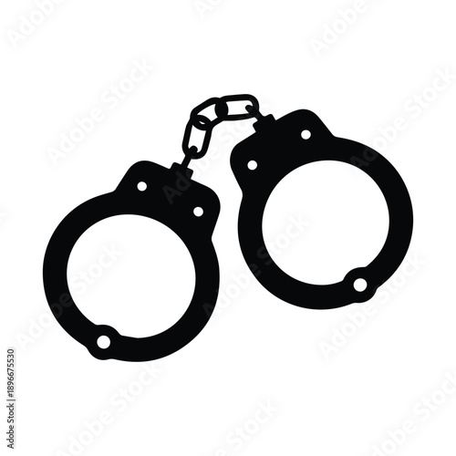 Handcuffs Silhouette - Arrest
