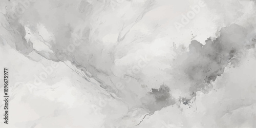 Canvastavla Abstract snowy mountain and wall background with sky and clouds
