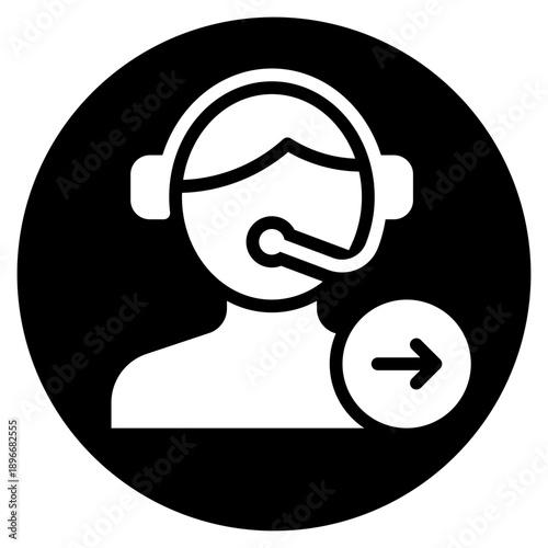 right arrow glyph icon