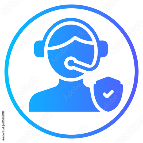 shield gradient icon