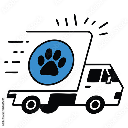 Animal rescue icon suitable for volunteer humanitarian aid helping people animal protection care compassion and charity awareness creative designs