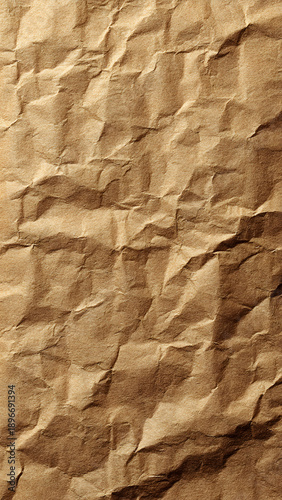 Cardboard box grunge close up reveals aged brown kraft paper texture. Great for packaging, vintage design, crafts, industrial themes.