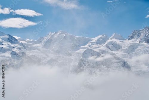 snow covered mountain