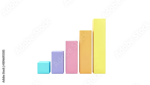 Colorful Bar Chart Graphic Free Download Colorful Bar Chart Graphic - GFXLoad
