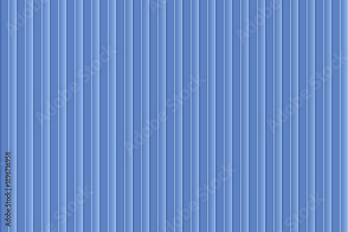 Wall panel with blue background. Realistic wooden floor vector illustration.