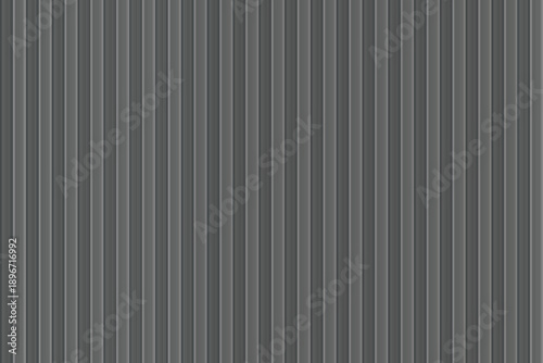 Wall panel with dark gray background. Realistic wooden floor vector illustration.