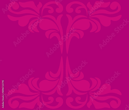 Floral pattern. wood carving pattern