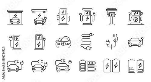 food icons set