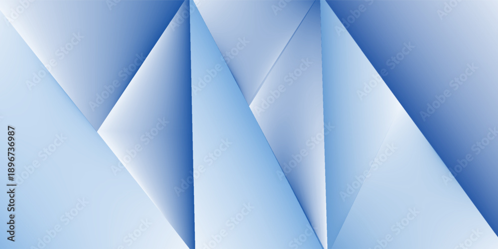Fototapeta premium Blue Modern Geometric Virtual Background.eps10