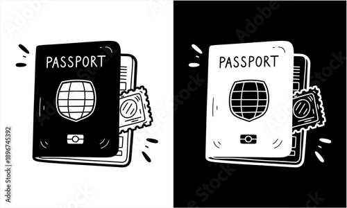 Passport and travel documents for international journeys.