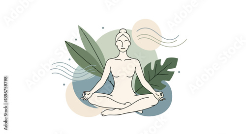 Meditative Stillness with a Gentle Flow of Inner Peace and Natural Harmony