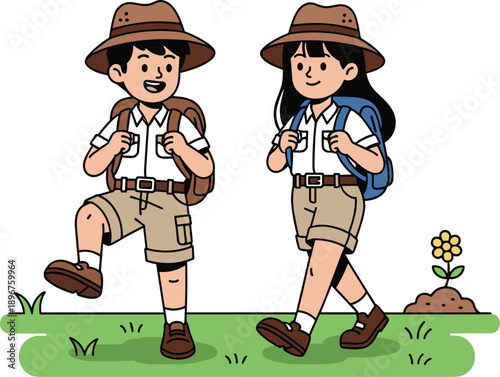 Modern medical technology with digital healthcare symbols, innovative science research, doctor using telemedicine interface for patient care, and futuristic laboratory vector illustration