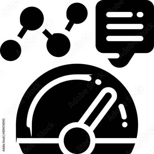 indicator glyph icon. Strong and solid vector icon for websites, mobile interfaces, presentations, and visual branding. High quality and easy to edit.