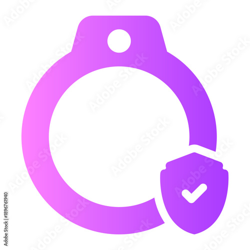 shield gradient icon