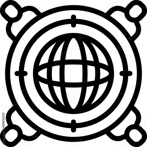 diversity line icon. Clean and minimalist vector icon for websites, mobile apps, presentations, and logos. Fully scalable and customizable for any project.