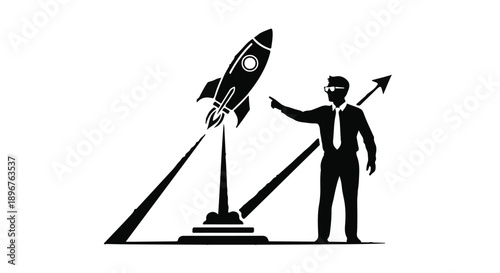 black and white cartoon illustration