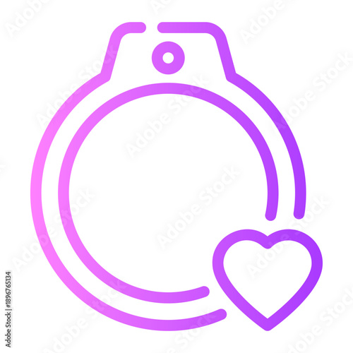 love gradient icon