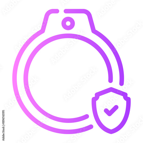 shield gradient icon